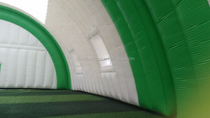 Tente gonflable de cour de tennis, structure air pour effet serre géante, énorme cabane à air - Product Image 4