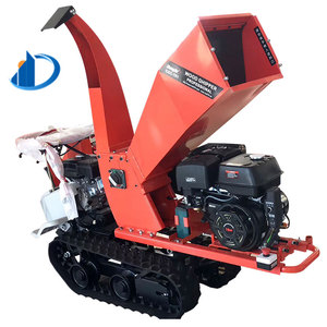中国製工業用ドラムディーゼルエンジンPTOウッドシュレッダー/ウッドチッパー機械 - Product Image 1