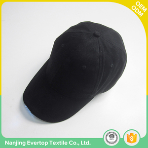 Night new design least wholesale LED light built in Flex fit hat elegant polyester baseball cap - Product Image 3