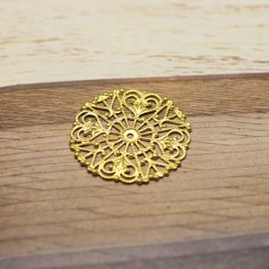 Filigrane en fil de laiton brut, accessoire de vêtement fait à la main, filigrane en métal doré <span class=keywords><strong>pour</strong></span> la fabrication de <span class=keywords><strong>bijoux</strong></span> DIY, fournitures - Product Image 2