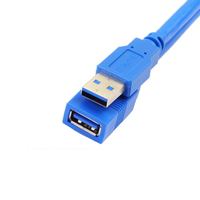 Kabel Ekstensi USB 3.0 Tipe A Male ke Female untuk Transfer Data Hard Drive AM AF