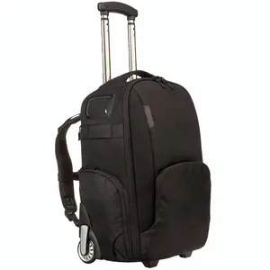 Convertible Rolling Camera Backpack Bag Trolley Case