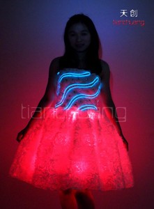 2016 led luz traje <span class=keywords><strong>de</strong></span> <span class=keywords><strong>halloween</strong></span> para adultos traje <span class=keywords><strong>de</strong></span> estilo casero - Product Image 5