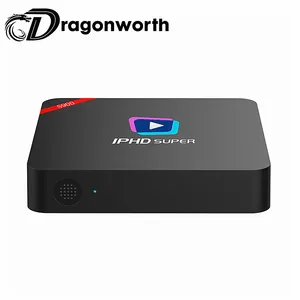 最新的 android 牛轧糖电视盒 android 的月 k IPHD-S900 Linux 的 android 固件电视盒 IPTV 机顶盒