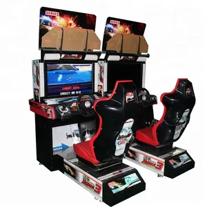 LCD Arcade Coin Poerated Games Arcade Machine Wholesale 32 Inch Racing Game 300W Picture 1 Player