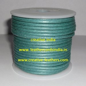 Cordones de algodón encerado de gran oferta, accesorios de joyería de forma plana de alta calidad para hacer otros accesorios, precio de venta completo - Product Image 2