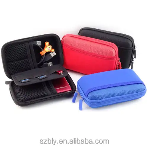 Earphone Bag Mobile hard disk cable USB power bank carrying case