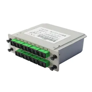 1*32 fiber LGX modülerleştirilmiş splitter kutusu ekleme optik splitter ekle kaset tipi plc splitter