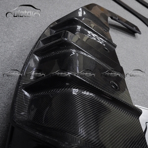 Parti del corpo Auto di Carbonio Del Respingente Posteriore Del Labbro Pinne Spoiler Winglet Splitters per <span class=keywords><strong>Mercedes</strong></span> Benz <span class=keywords><strong>W117</strong></span> C117 <span class=keywords><strong>CLA</strong></span> - Product Image 5