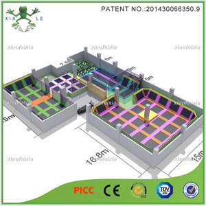 2015 nuevo estilo colorido <span class=keywords><strong>Urban</strong></span> de tamaño olímpico de trampolín - Product Image 1