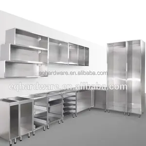 Unit Sudut Dinding Stainless Steel 304 Dapur Profesional Alibaba
