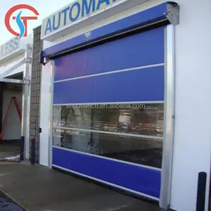 Automatic Roll Up Door Outdoor Carwash Automatic High Speed Automatic Roll Up Door