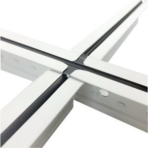 Precio bajo de la fábrica blanco dorado <span class=keywords><strong>fut</strong></span> t bar de techo suspendido de la red para la venta - Product Image 5