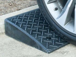 Wielstop Rubberen Stopper Auto Stopper Verkeersleiding Zware Reflecterende Stopper Verkeersproducten - Product Image 6