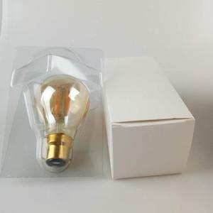 หลอดไฟ LED แบบเอดิสัน220V 240V หรี่แสงได้โคมไฟแก้ว A60 B22หลอดไฟไส้หลอด LED แนววินเทจโบราณ<span class=keywords><strong>4W</strong></span> - Product Image 6
