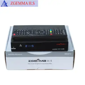 Satellite Receiver dengan koneksi internet ZGEMMA H.S berbasis Linux dvb-s2 hd satellite receiver