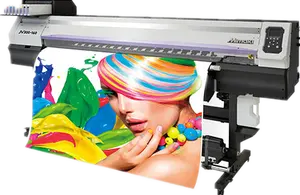 Mimaki JV300/JV-300 imprimante grand format avec 2 pièces DX7 tête d'impression