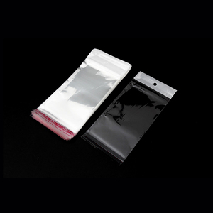 Mayorista fabricante bolso de OPP impreso precintable Tarjeta de jefe de plástico embalaje bolsa con auto-adhesivo - Product Image 1