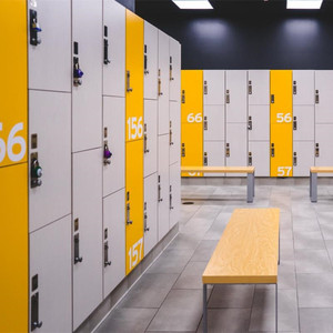 Tùy chỉnh Phenolic nhỏ gọn HPL trường phòng tập thể dục <span class=keywords><strong>Locker</strong></span> - Product Image 1