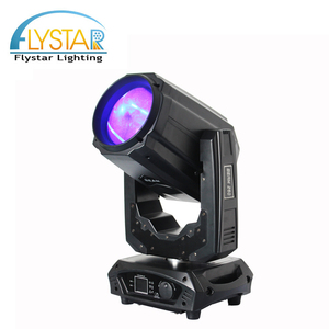 Projecteur de lumière à tête mobile, éclairage de scène DJ Disco à <span class=keywords><strong>260</strong></span> degrés 9R DMX512 canaux gobo, 14 couleurs avec effet arc-en-ciel - Product Image 4