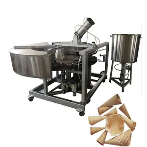 Big Capacity Automatic Ice Cream Cone Maker Machine | Ice Cream Wafer Cone Machine | Machine For Making Ice Cream Cone