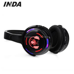 Auriculares Inalámbricos LED UHF de 3 Canales para Discoteca Silenciosa, Bodas, DJ, Cumpleaños RF988 - Product Image 3