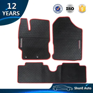 Non-Slip ยาง Vios สำหรับ VIOS 2008-2017 2018รถ Mats กันน้ำพิเศษรถซ้ายมือไดรเวอร์อุปกรณ์