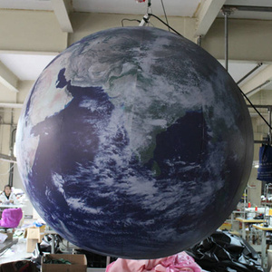 Globo Terráqueo Inflable con Topografía y Batimetría, Mapa del Mundo Inflable, Bola Grande de Tela Oxford y PVC con Ventilador Incorporado, Suministro de Fábrica <span class=keywords><strong>Waha</strong></span> - Product Image 2