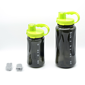 Fabriek Schimmel Draagbare <span class=keywords><strong>Herbalife</strong></span> Stro Voeding Shaker Sport Water Fles Met Bandjes Aangepaste 1L/1.5L/2L - Product Image 3