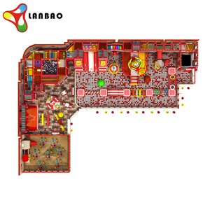 Terrain de jeu intérieur de haute qualité avec grande fosse à balles et grand toboggan équipement de terrain de jeu intérieur enfants affaires à vendre - Product Image 2