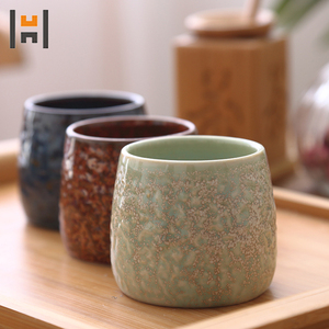 <strong>Antique</strong> Porcelain Japanese <strong>Tea</strong> <strong>Set</strong> with 6 Cups and Wooden Stand - Product Image 3