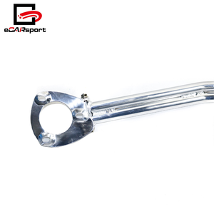 Pour BMW E46 Série 3 1999-2005 Barre de renfort avant en aluminium pour course automobile Barre de renfort supérieure avant pour tour de suspension de voiture (<span class=keywords><strong>2</strong></span> points) - Product Image 3