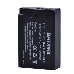 <span class=keywords><strong>Batterie</strong></span> de caméra numérique au lithium rechargeable LP-E17 LP E17 <span class=keywords><strong>LPE17</strong></span> 7,4 V 1040 mAh pour <span class=keywords><strong>Canon</strong></span> EOS M5 M6 200D T6I T6S 750D 760D 77D X8I - Product Image 6