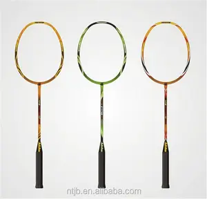 Venda quente da liga de ferro principal after-hours durável marca raquete de badminton