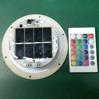 Système de lumière solaire à fibres optiques de grande taille jamais brite lampe de lune de jardin européenne