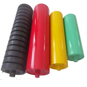 China Supplier Whole Sets Equipment Parts Iron Paint-coated Coal Mine Conveyor Belt Roller