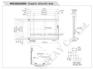 320*240จอแอลซีดี WG320240D0 <span class=keywords><strong>WINSTAR</strong></span> WG320240D0-TMI-VZ #