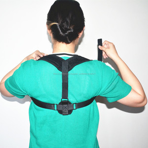 2018 correcteur de <span class=keywords><strong>posture</strong></span> noire de vente chaude d'Amazon avec personnaliser le logo - Product Image 4