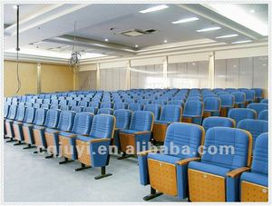 De madera del respaldo de <span class=keywords><strong>la</strong></span> silla del auditorio JY-602M elegante del <span class=keywords><strong>teatro</strong></span> - Product Image 1