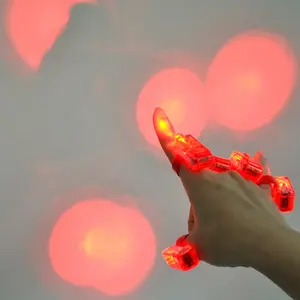 Linli mini mới lạ sáng LED Rave Laser các loại đồ chơi Đảng ủng hộ ánh sáng lên ngón tay ánh sáng