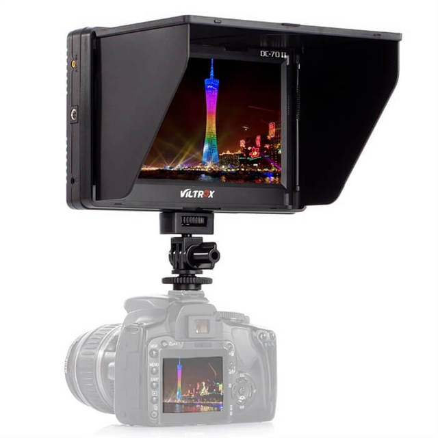 Viltrox DC-L 7-Inch Camera Monitor 600Nits 100% SRGB Rec.709 4K  IPS Touch Screen with Professional Monitoring Tools
