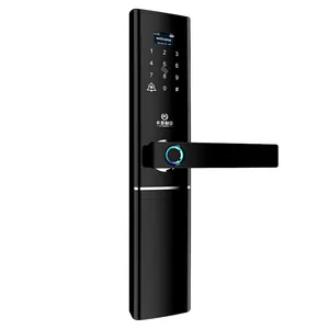 Hochsicherheits-Finger abdruck tastatur Smart Door Lock entsperren mit Code, Karte, Finger abdruck, Griff und Schlüssel