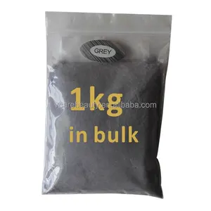 1 kg kosmetik polyester dalam daur ulang refill massal rambut bangunan serat kapas