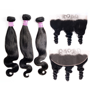 Loks capelli prezzo di fabbrica colore naturale <span class=keywords><strong>mezza</strong></span> corpo prodotti per i capelli brasiliani - Product Image 3