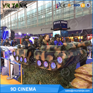 Thiết Bị Thực Tế Ảo Trò Chơi Xe Tăng <span class=keywords><strong>PS4</strong></span> 360 Độ 6 Chỗ Ngồi <span class=keywords><strong>VR</strong></span> Mô Phỏng Xe Tăng Mô Phỏng Rạp Chiếu Phim <span class=keywords><strong>VR</strong></span> 9D Máy Trò Chơi - Product Image 6