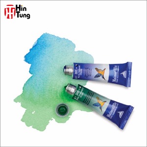 定制专业OEM无毒24色12毫升水彩画套装在纸盒中用于绘画 - Product Image 6