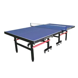 Commercio all'ingrosso pieghevole pingpong tavoli personalizzato indoor tavoli da ping pong