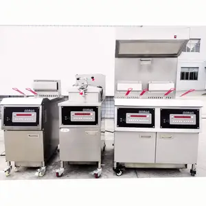 High Performance Crispy Fried Chicken Fryer / Mcdonalds Deep Fryer / KFC Fried Chicken Machine