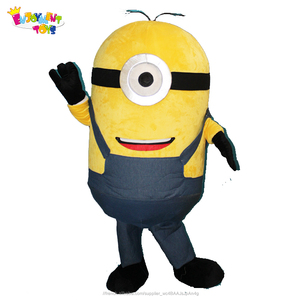 Jouissance CE de bande dessinée <span class=keywords><strong>minion</strong></span> mascotte costumes pour adultes, utilisé de mascotte costumes pour vente EM-209 - Product Image 1