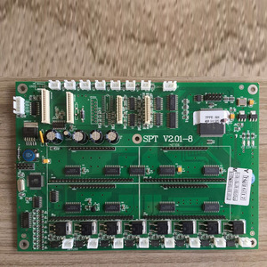 Placa base para impresora 3208L Infinity <span class=keywords><strong>SPT</strong></span> V2.01-8, placa base IO para FY-3208L, 8 cabezales, spt510, 35pl - Product Image 4